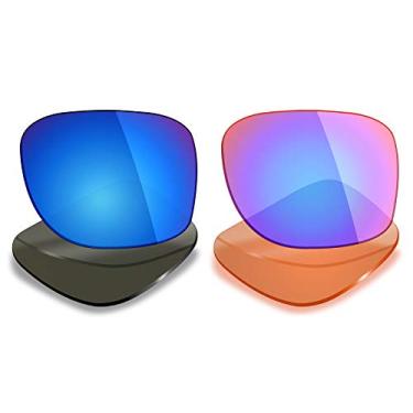 Imagem de 2 pares de lentes polarizadas de substituição da Mryok para óculos de sol Oakley LBD – Opções