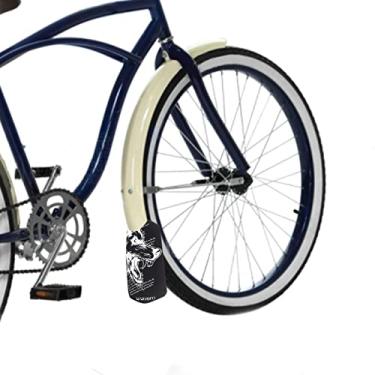 Imagem de -mountain - Bicicleta pára-lamas -lamas Roda Traseira Dianteira | -lama para ciclismo estrada, garfos bicicleta montanha para-lama com belo padrão (5 estilos)