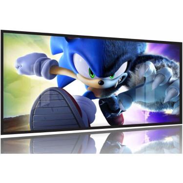 Imagem de Quadro Decorativos Sonic 130x60 Moldura Preta 2x2