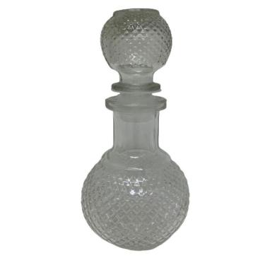 Imagem de Garrafa pequena de vidro trabalhado para Licor