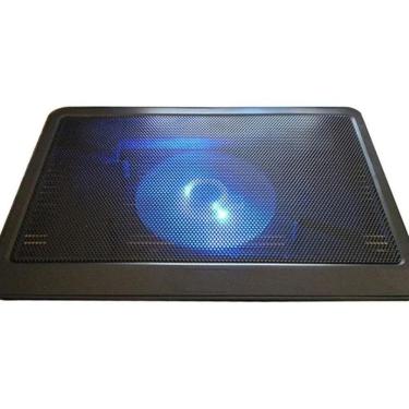 Imagem de Base Refrigerada Para Notebook Com Cooler Externo Mesa Usb