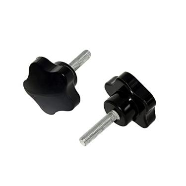 Imagem de Flyshop Star Hand Knobs Grips Parafuso de aperto macho rosqueado, 50 mm de diâmetro, M8 x 30 mm, 20 peças