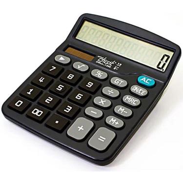 Imagem de Calculadora de mesa (bat solar 12 digitos) 1200 Spiral Digit cx 1 un