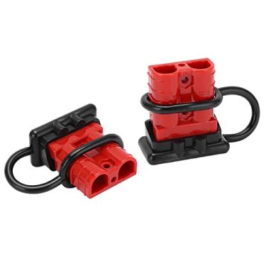 Imagem de Kit de conector de guincho, bateria eficiente multiuso 50A 12‑36VDC Conexão rápida Ficha de desconexão segura para inversores de energia