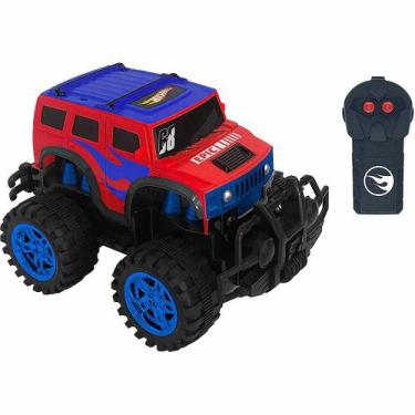 Carro Hot Wheels Monster Truck 7 Controle Remoto Candide