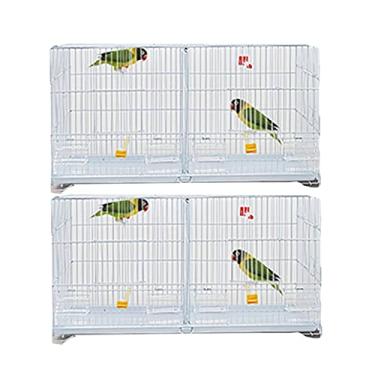 Imagem de KIZQYN Gaiola de reprodução de pássaros Xuanfeng gaiola de papagaio tigre gaiola de pombo estorninho monge monge papagaio gaiola de pássaro gaiola de reprodução gaiola de voo
