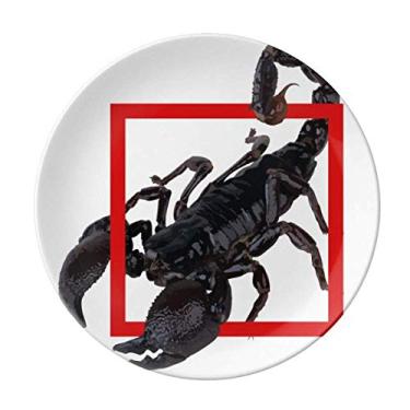 Imagem de Scorpion – Prato decorativo de porcelana para insetos, para mesa e jantar