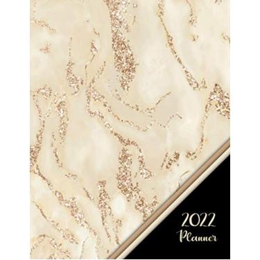 Imagem de 2022 Marble Planner: At a Glance 12 Months Yearly Monthly & Weekly Schedule Organizer & Agenda with Projects/Notes/Goals & Checklists (Large One Year Calendar Planner)
