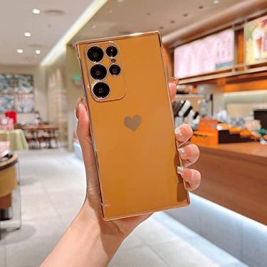 Imagem de Capa de telefone móvel de silicone de amor galvanização fashion para samsung s22 ultra s21 plus s20 fe a52 a53 a52s 5g a13 a12 m12 5g, 06, para samsung s21fe