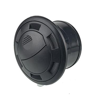 Imagem de MOOKEENONE Saída de ar condicionado de carro redonda para saída de ar condicionado RV ônibus carro iate