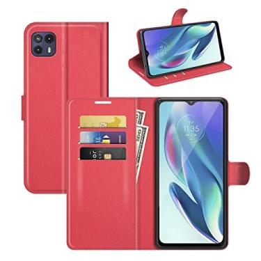 Imagem de capa de proteção contra queda de celular Para Motorola Moto G50 5G Litchi Texture Horizontal Flip Protective Case With Holder & Card Slots & Wallet
