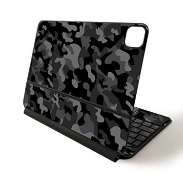 Imagem de Película MightySkins para Apple Magic Keyboard para iPad Pro 11 polegadas (2020) - Sushi | Capa protetora de decalque de vinil, durável, exclusiva e camuflada preta (APIPSK1120-camuflagem preta)