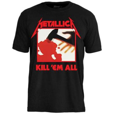 Imagem de Camiseta Metallica Kill 'Em All Stamp Rockwear Ts1476 - Stamprockwear