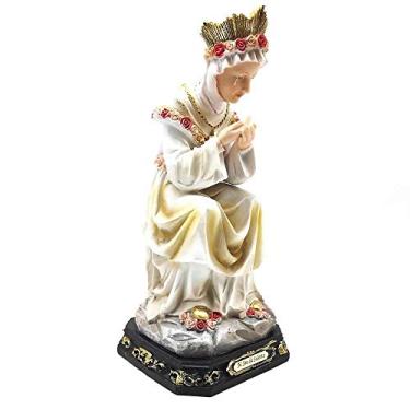 Imagem de Imagem de Nossa Senhora de La Salette Sentada Resina Grande 30 cm