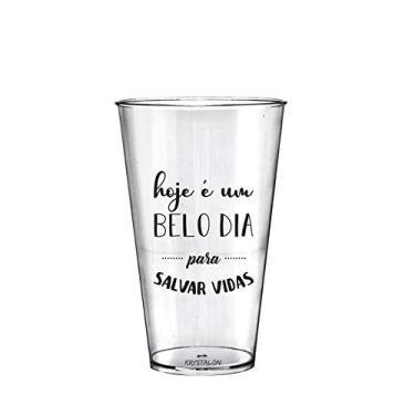 Imagem de 6 Copos Big Drink 550ml Personalizado Acrílico Transparente