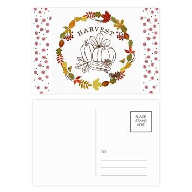 Imagem de Folha de Dia de Ação de Graças, estampa de guirlanda de Natal, Natal, celebração, cartão postal cartão de bênção