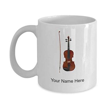 Imagem de Caneca Viola Personalizada - Caneca de Café para Viola Idea Crianças Meninos Meninas Amor - Caneca de Café 325 ml