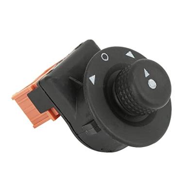 Imagem de Compra Maluca Interruptor de espelho elétrico, interruptor de controle de energia durável Interruptor de botão resistente à ferrugem para veículos