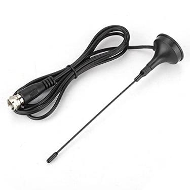 Imagem de Antena Digital TV Interna/Externa HDTV VHF UHF FM Base Imantada Cabo Transmitir Sinal Qualidade