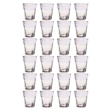 Imagem de Jogo 24 Copos Shot Vidro Cachaça Vodka Tequila Dose 45mL Bar