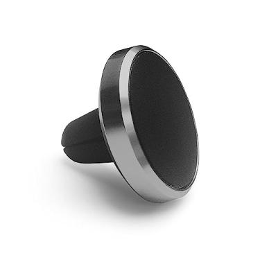 Imagem de Suporte Veicular Magnético Universal, 6 imãs, compatível com smartphones até 6.5 polegadas, Preto/Alumínio, SUPMAG3, Geonav