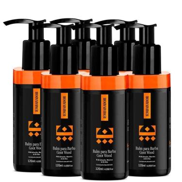 Imagem de Kit 06 Balm Para Barba Goot Wood Embaixador 120Ml