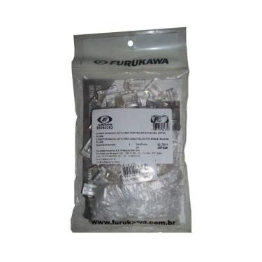 Imagem de Conector Furukawa Rj45 Cat6 (Pacote C/50-Un.)
