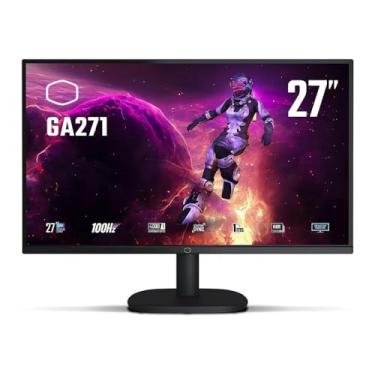 Imagem de Monitor Full HD Cooler Master 27" HDMI, Vesa, Display Port, VGA, 100Hz, Preto - CMI-GA271