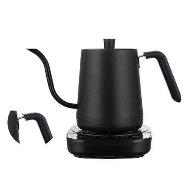 Imagem de Chaleira Elétrica Pescoço de Ganso, Despeje sobre Chaleira de café, Controle Automático de Temperatura Em Aço Inoxidável para Escritório
