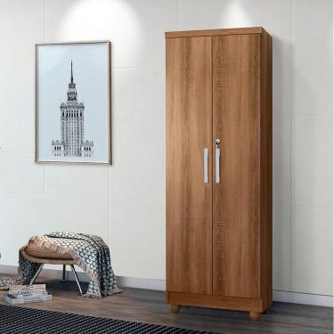 Imagem de Armário Multiuso Sapateira 2 Portas Isabela Amadeirado- Rudrack Móveis