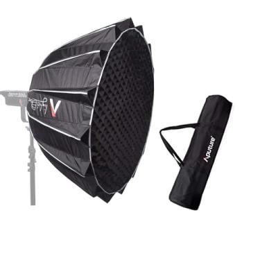 Imagem de Aputure Light Dome III Studio Reflector Softbox com de Dobragem Rápida Bowens Mount com Difusor Honeycomb Grade Gel Holder Carry Bag- 3ft (90cm) Quick-Setup Softbox