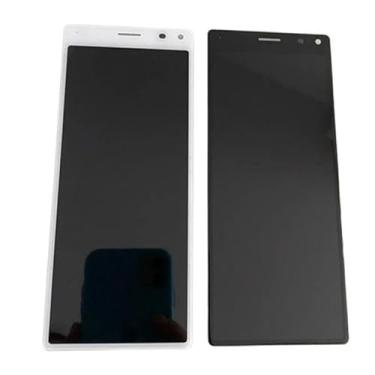 Imagem de SHOWGOOD para Sony Xperia 8 Display LCD Touch Screen Digitalizador Assembléia para Sony X8 LCD acessório de substituição (preto)