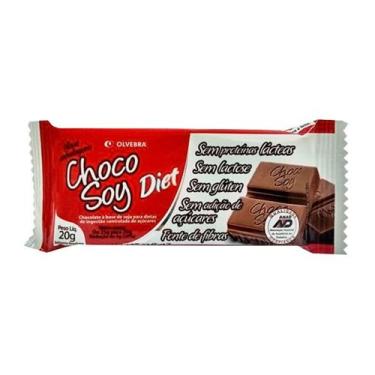 Imagem de Chocolate Choco Soy Diet À Base De Soja Sem Açúcar Com 20G