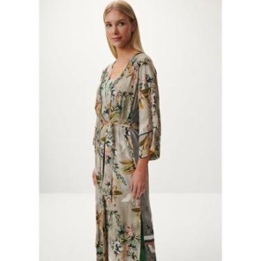 Imagem de Kimono Alongado Estampado com Cinto-Feminino