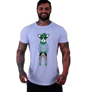 Imagem de Camiseta Longline MXD Conceito Stylish Dog Masculina-Masculino