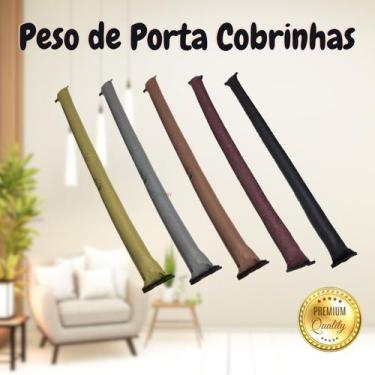 Imagem de Peso De Porta Cobrinha De Porta Cobra - Impermeável - 80cm Napa - Pana