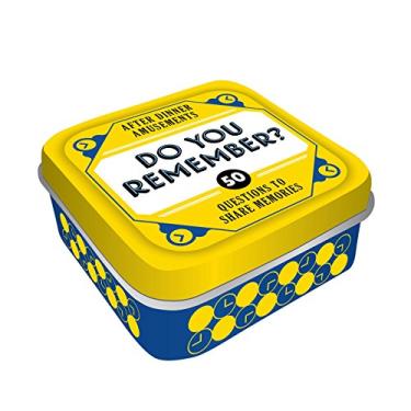 Imagem de After Dinner Amusements: Do You Remember? 50 Questions to Share Memories (Conversation Game for Family and Friends, Gift for Host or Hostess)