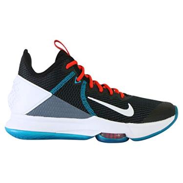 Imagem de Nike Tênis de basquete masculino Lebron Witness IV, Preto, branco, vermelho Chile 005, 8.5