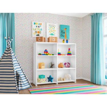 Imagem de Estante Infantil Marrocos Branco Bela Casa - Bela Casa Movelaria