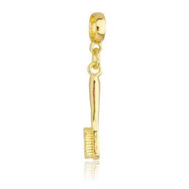 Imagem de Berloque Escova de Dente Banhado a Ouro 18k - Work Semijoias