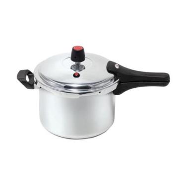 Imagem de Panela De Pressão Alumínio Polido 4,5 Lts Fechamento Externo - Marcola