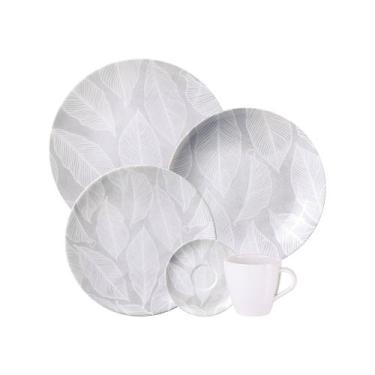 Imagem de Aparelho de Jantar Tramontina Arbo em Porcelana Decorada 20 Peças, Cin