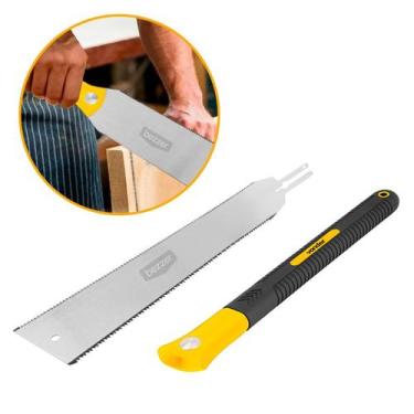 Imagem de Serrote Tipo Japonês Ryoba Gyokucho 300 mm Vonder Lâmina Dupla Rip Cut