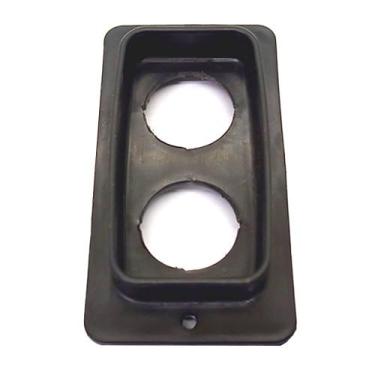 Imagem de Kit 2 Suporte Botoeira Fixação de Botão com 2 Furos para Caixa Painel 