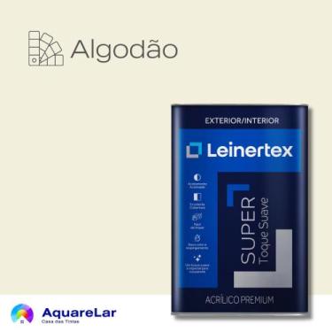 Imagem de Super Acrílica Leinertex Toque Suave Acetinado 18L, ALGODÃO