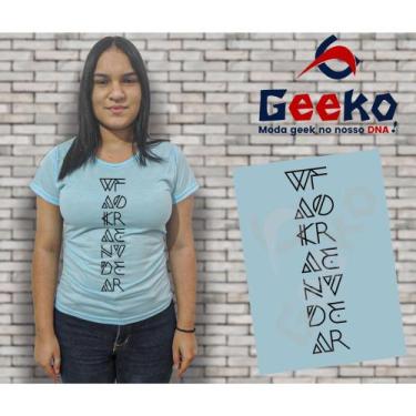 Imagem de Baby Look Pantera Negra 100% Algodão - Wakanda Forever - Black Panther