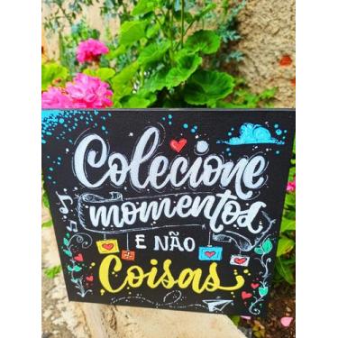 Imagem de Quadro Lettering feito a mão - Rabiscos Escritos
