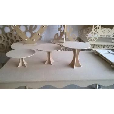 Imagem de Trios Boleiras Mdf Cru 6mm Oferta - sao jose mdf