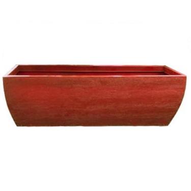 Imagem de Kit 2 Vaso Planta 100x30 Jardineira Floreira Polietileno - BGPLASTICOS