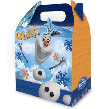 Imagem de Caixa Surpresa Guloseimas Maleta Festa Olaf Frozen 8 Uni Regina Festas